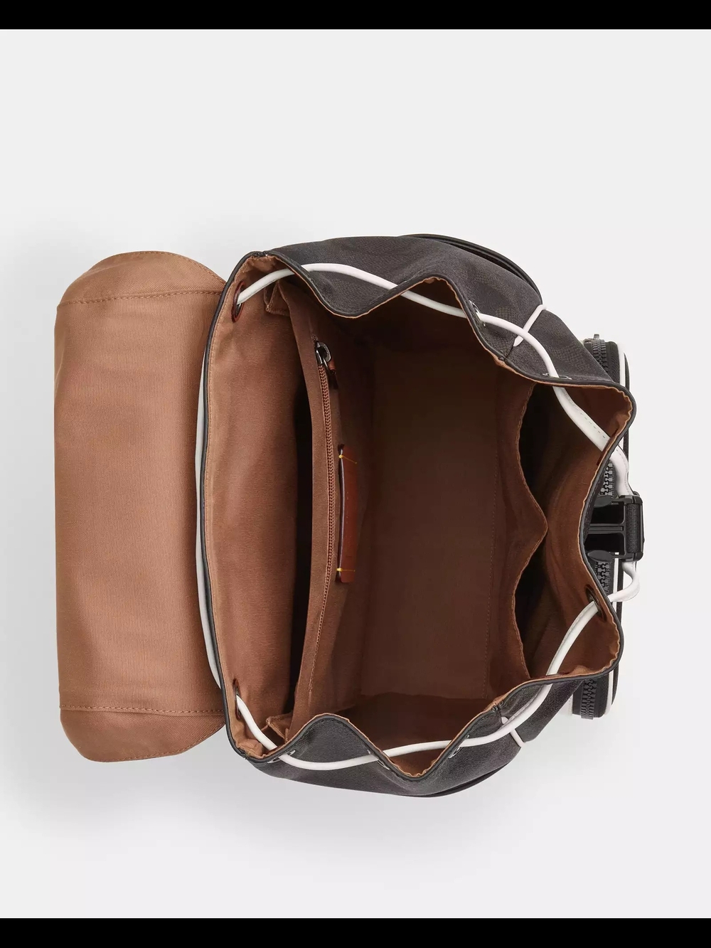 Coach Racer Backpack In Blocked Signature Canvas - Picture 7 of 8